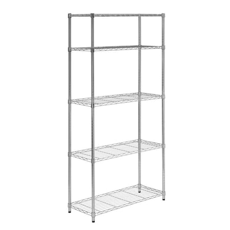 Honey-Can-Do Honey-Can-Do 72 in. H X 36 in. W X 14 in. D Steel Shelving Unit SHF-01443